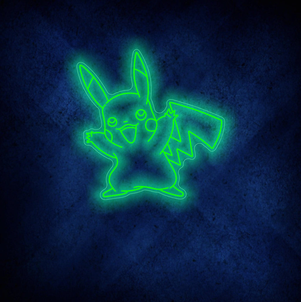 Pikachu Anime Neon Sign