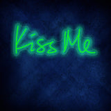 Kiss Me Love Valentine Romantic Neon Sign