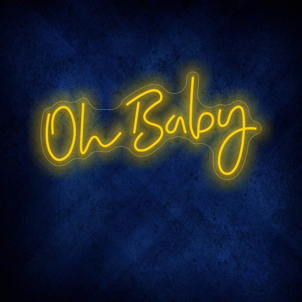 Oh Baby Neon Sign